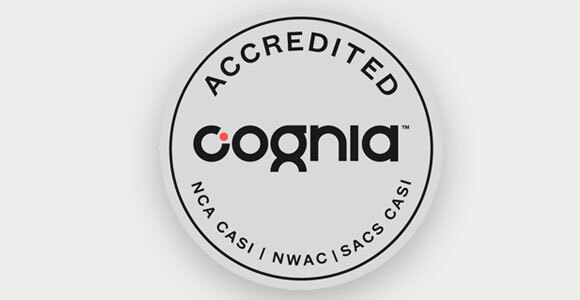Accredited Cognia Badge Image