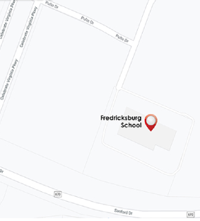 Fredricksburg Map Image