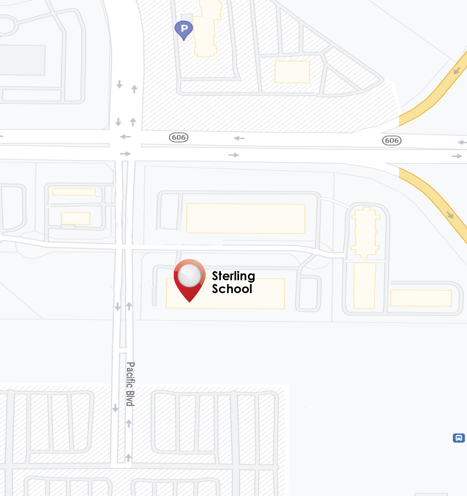 Sterling School Map Image