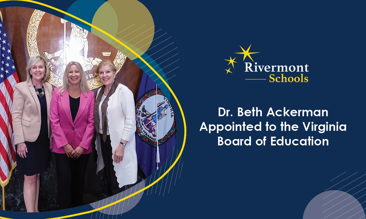 Dr. Beth Ackerman Appointed to the Virginia Board of Education